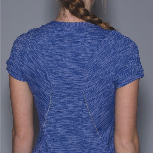 EUC Lululemon &go Where-to Dress Heathered Sapphire Blue   Size 4 - Picture 6 of 10